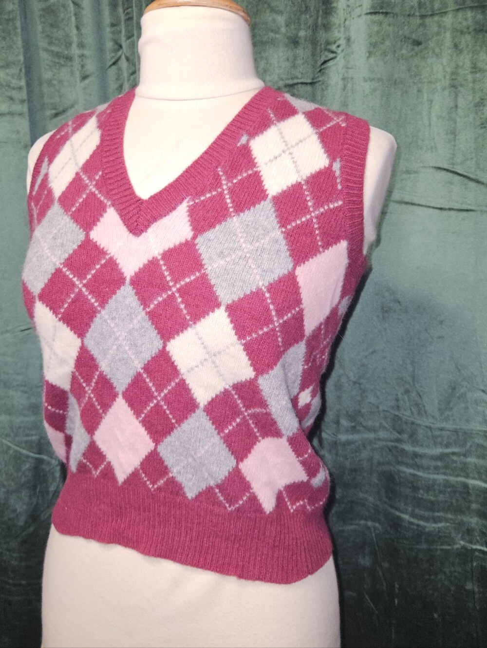Vintage Nordstrom Tailored Hand Framed Wool Sweater